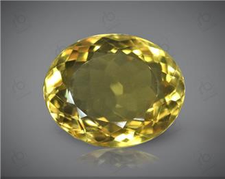 Yellow Citrine Natural Certified  8.85CTS-8355